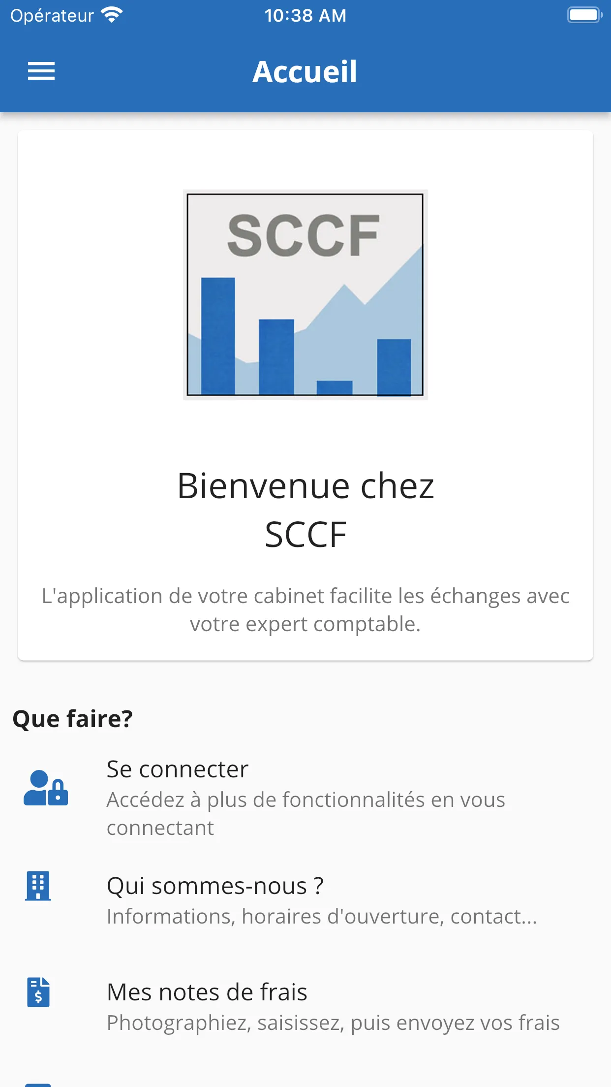 SCCF Mon expert-comptable 2.0 | Indus Appstore | Screenshot