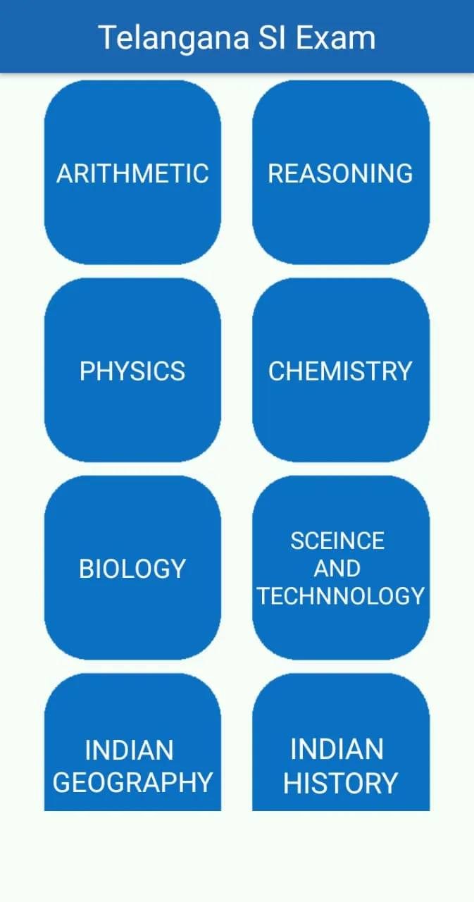 Telangana SI Exams | Indus Appstore | Screenshot