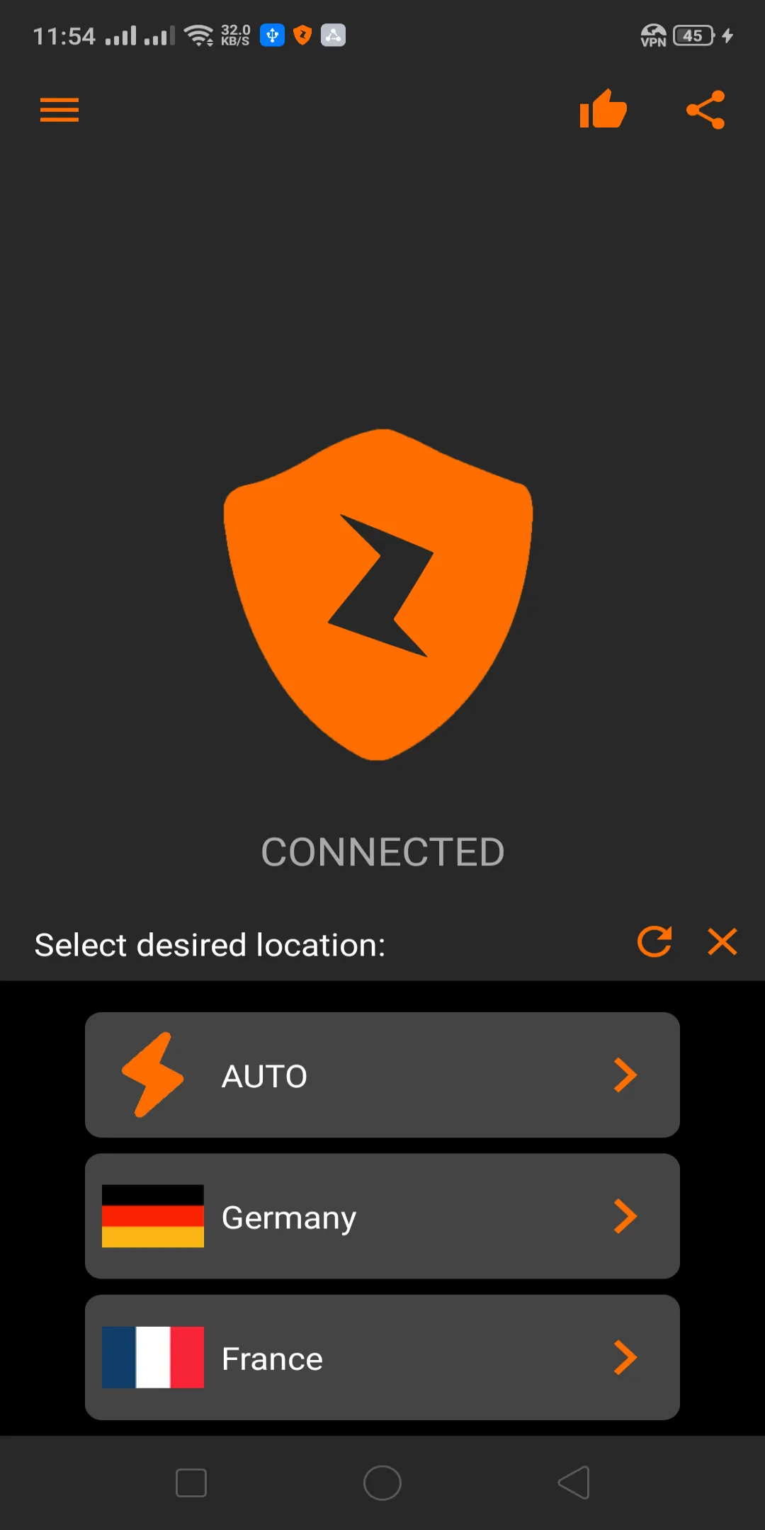 z vpn:fast gaming & web access | Indus Appstore | Screenshot