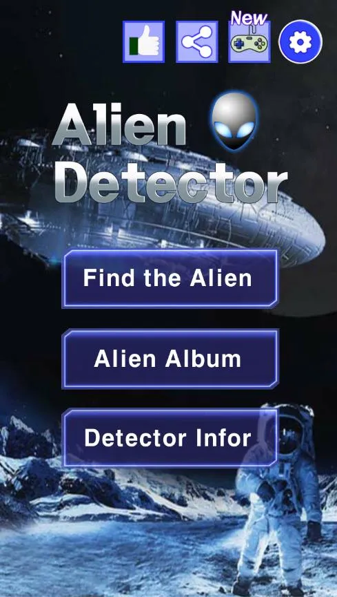 Alien Detector : Alien Radar,  | Indus Appstore | Screenshot