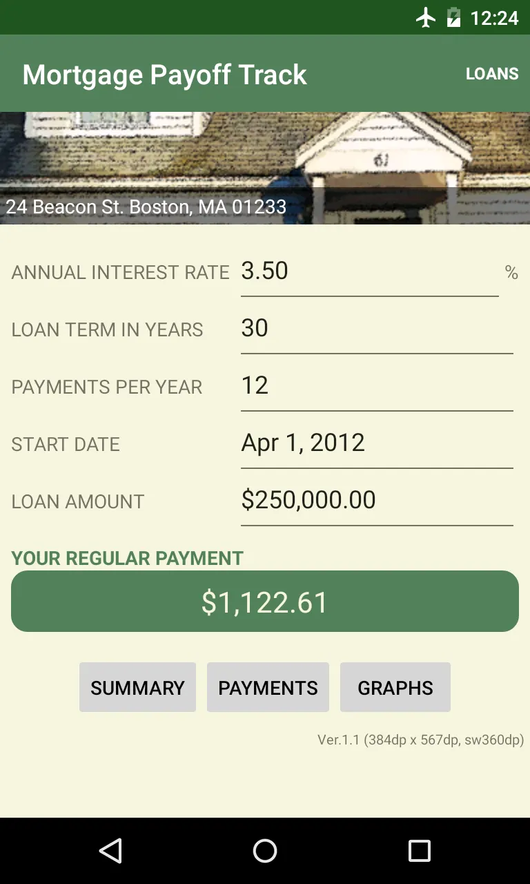 Mortgage Payoff Track | Indus Appstore | Screenshot