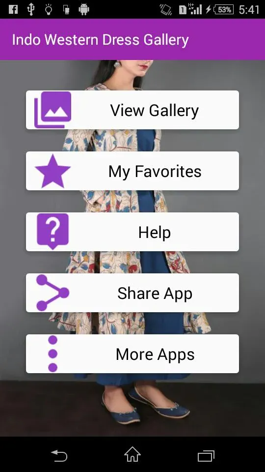 Indo Western Dress Gallery | Indus Appstore | Screenshot
