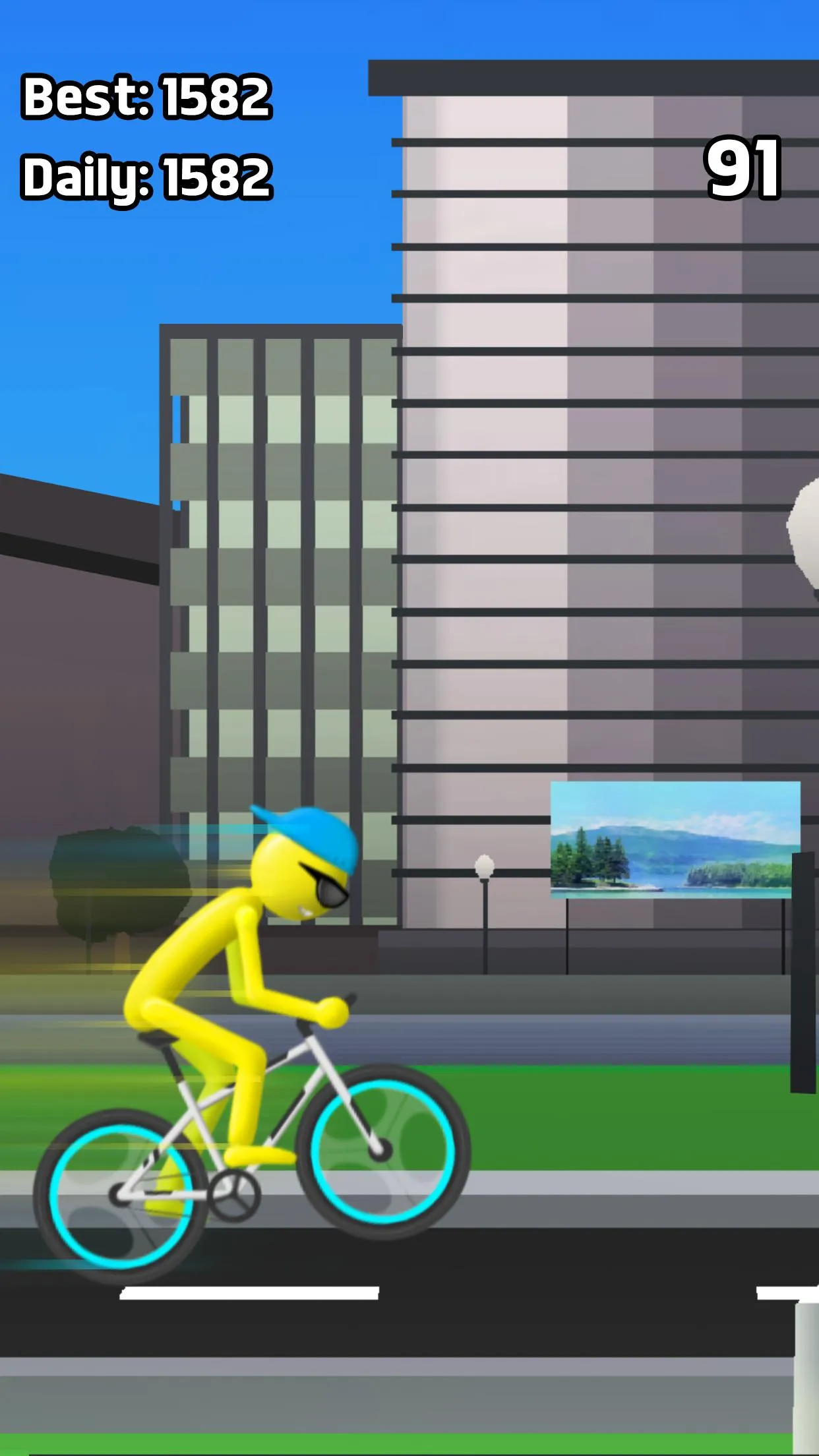 Stickman Bike Wheelie | Indus Appstore | Screenshot