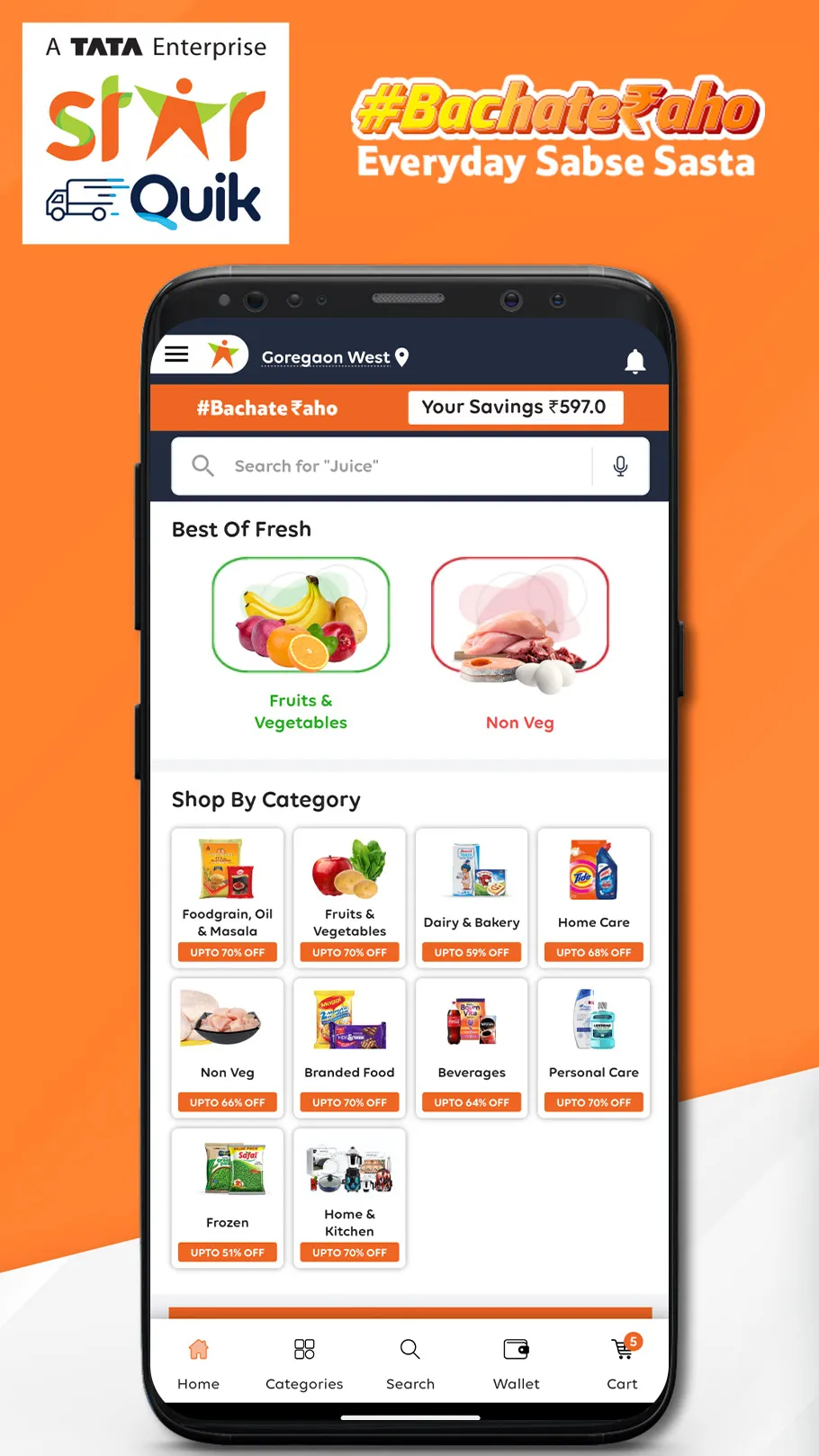 StarQuik, a TATA enterprise | Indus Appstore | Screenshot