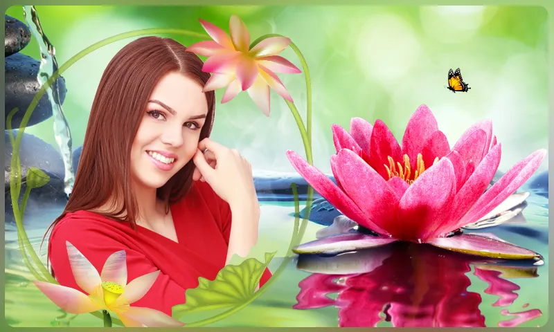 Lotus Photo Frames | Indus Appstore | Screenshot