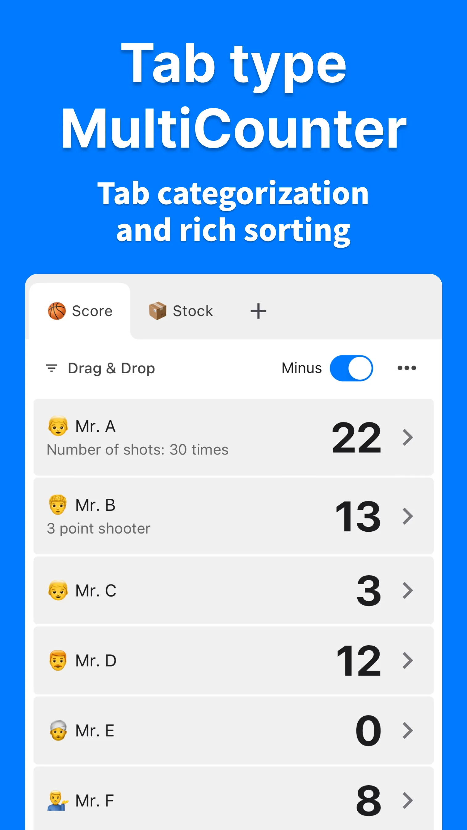 Multi Counter - Simple & Easy | Indus Appstore | Screenshot