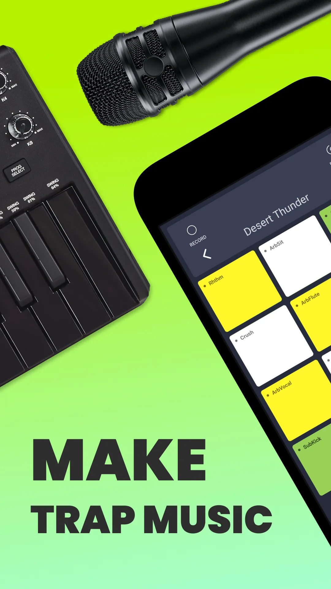 Trap Drum Pads 24 - Make Beats | Indus Appstore | Screenshot