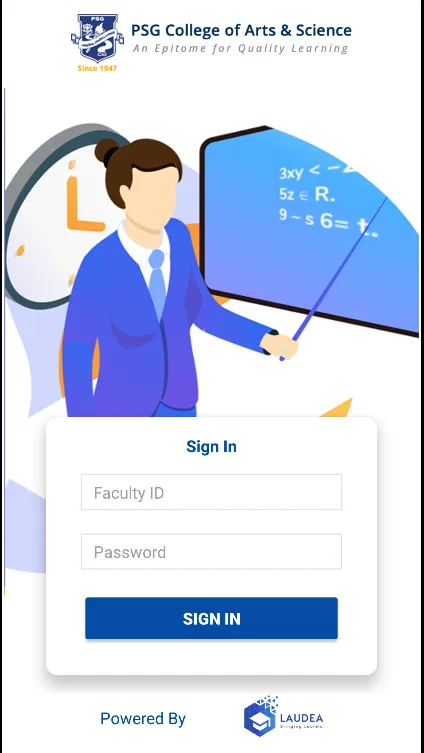 PSG CAS FACULTY | Indus Appstore | Screenshot