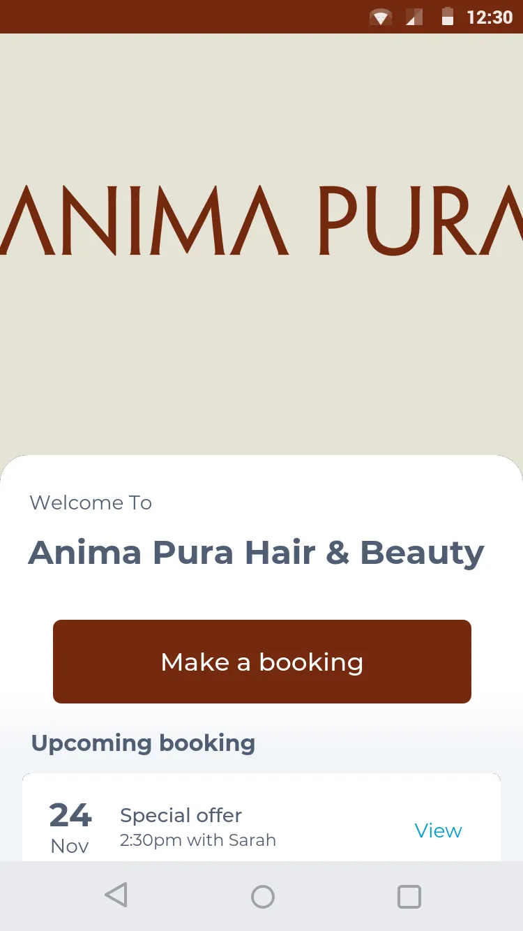 Anima Pura Hair & Beauty | Indus Appstore | Screenshot