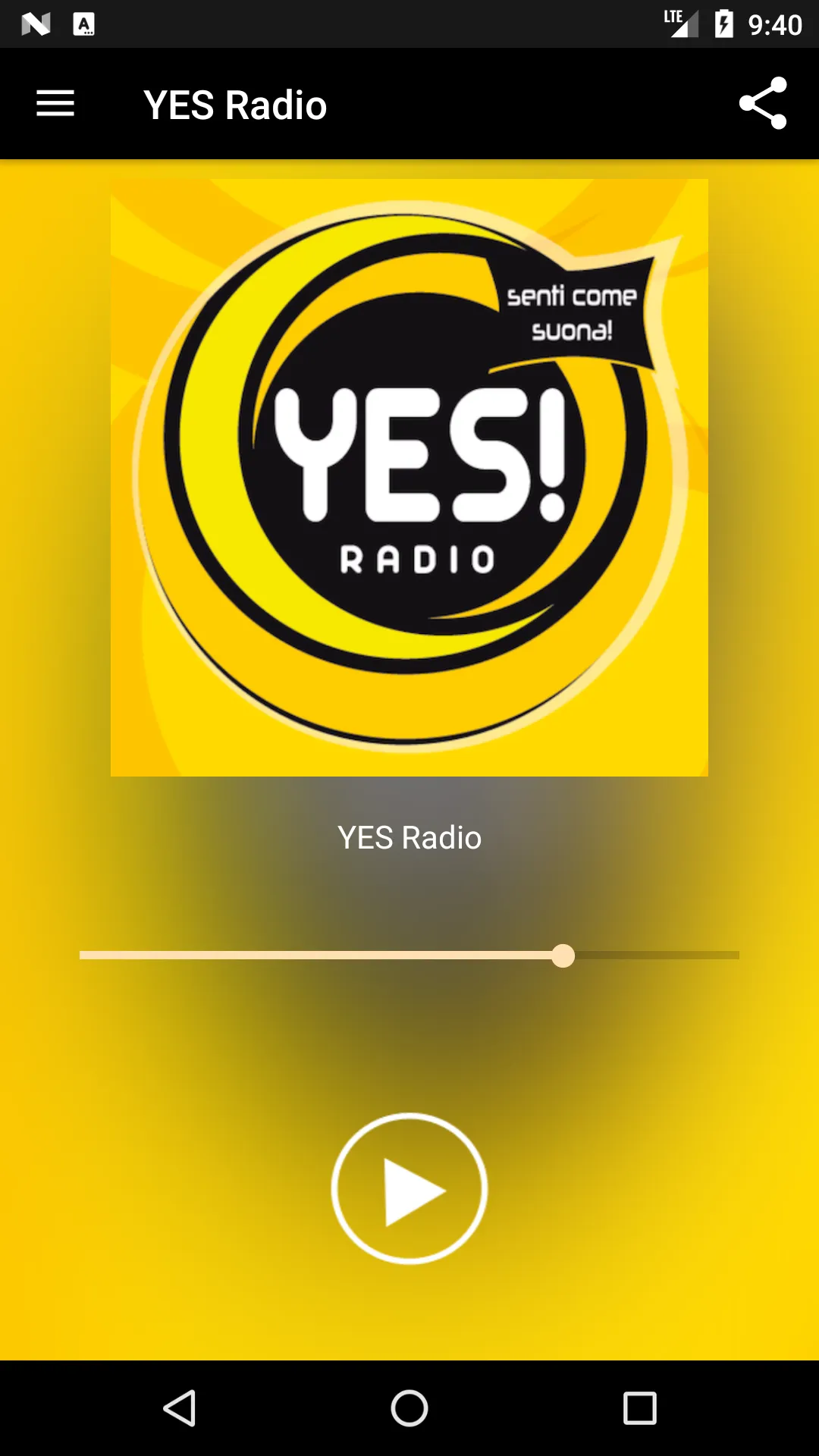 YES Radio | Indus Appstore | Screenshot