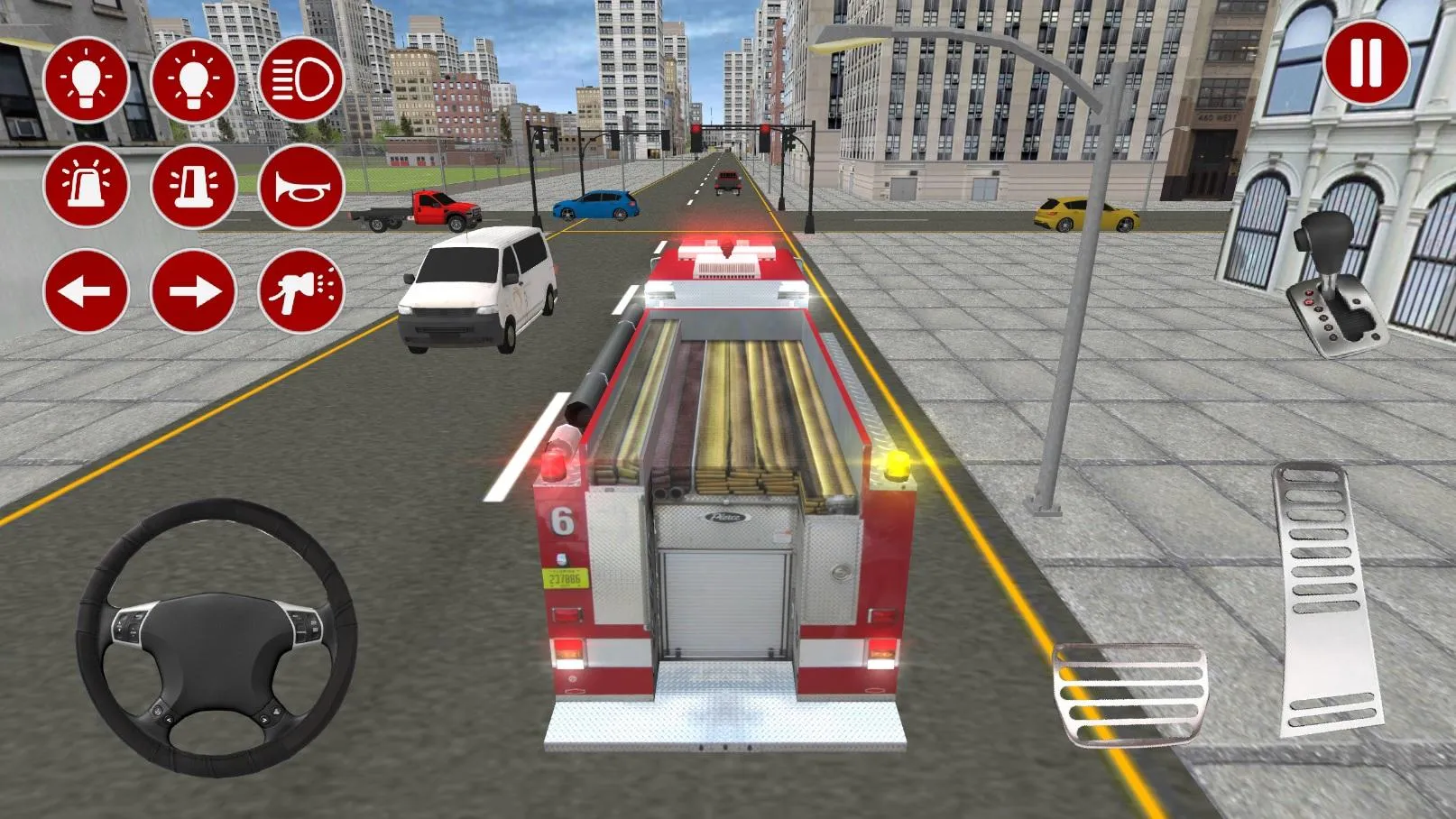 Fire Truck Driving Simulator | Indus Appstore | Screenshot