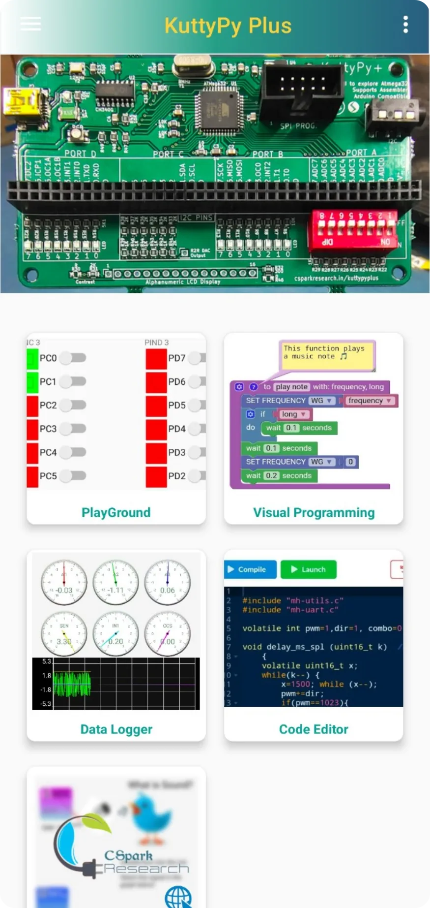 KuttyPy : μSTEM Learning | Indus Appstore | Screenshot