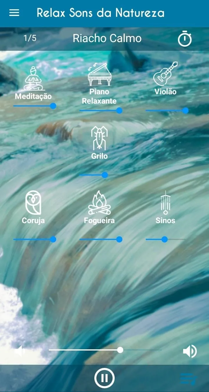 Sons da  Natureza Para Relaxar | Indus Appstore | Screenshot