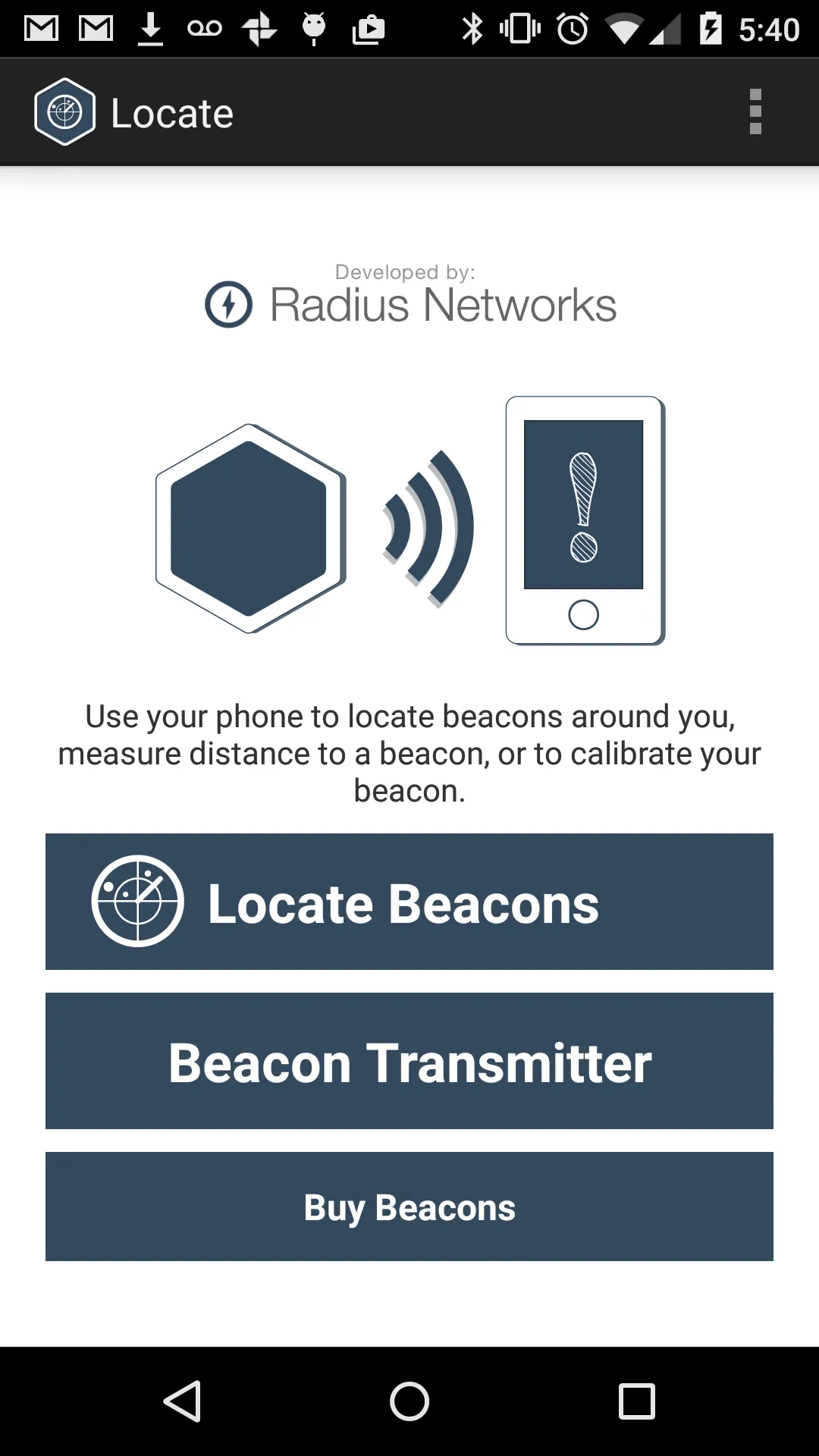 Locate Beacon | Indus Appstore | Screenshot