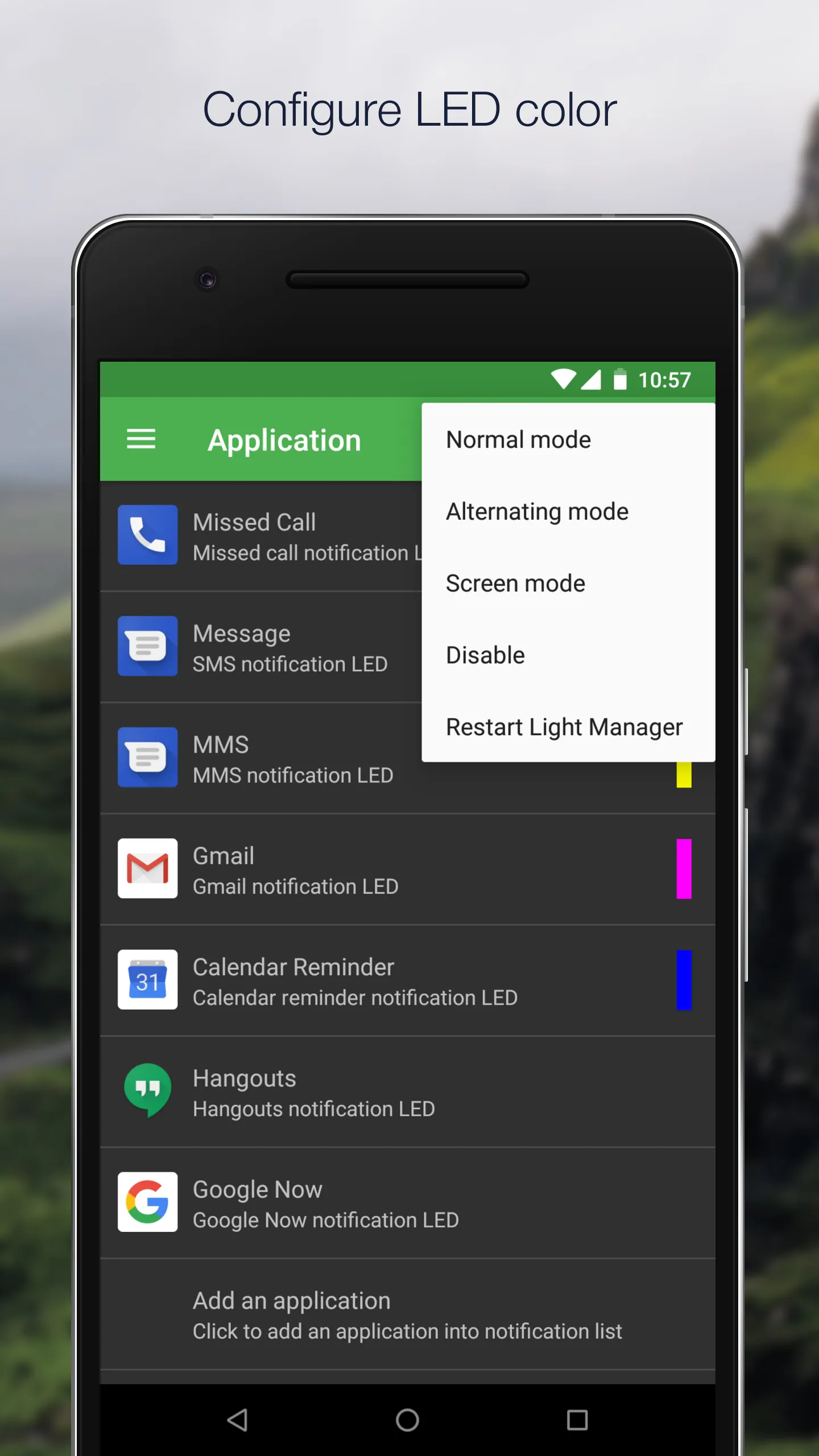 Light Manager 2 - LED Settings | Indus Appstore | Screenshot