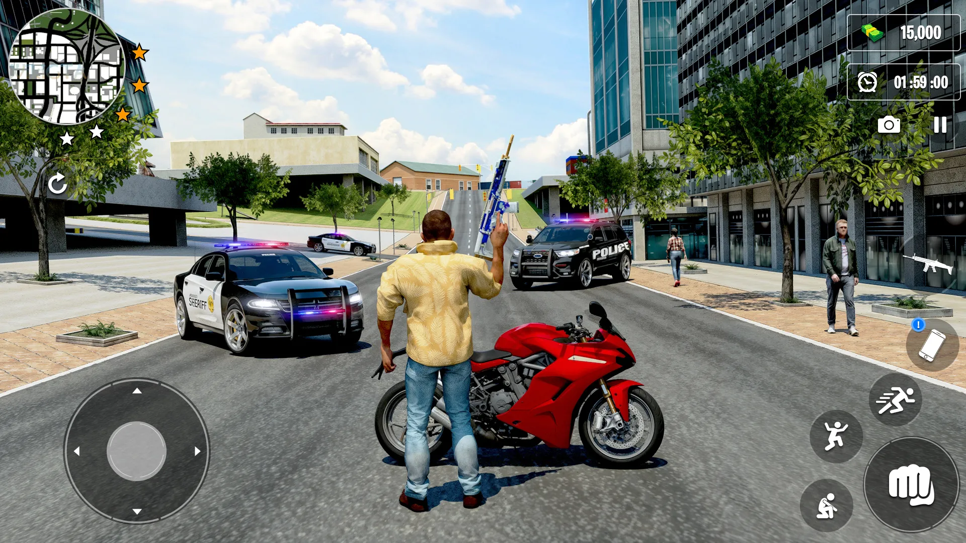 Gangster Game City Crime Vegas | Indus Appstore | Screenshot