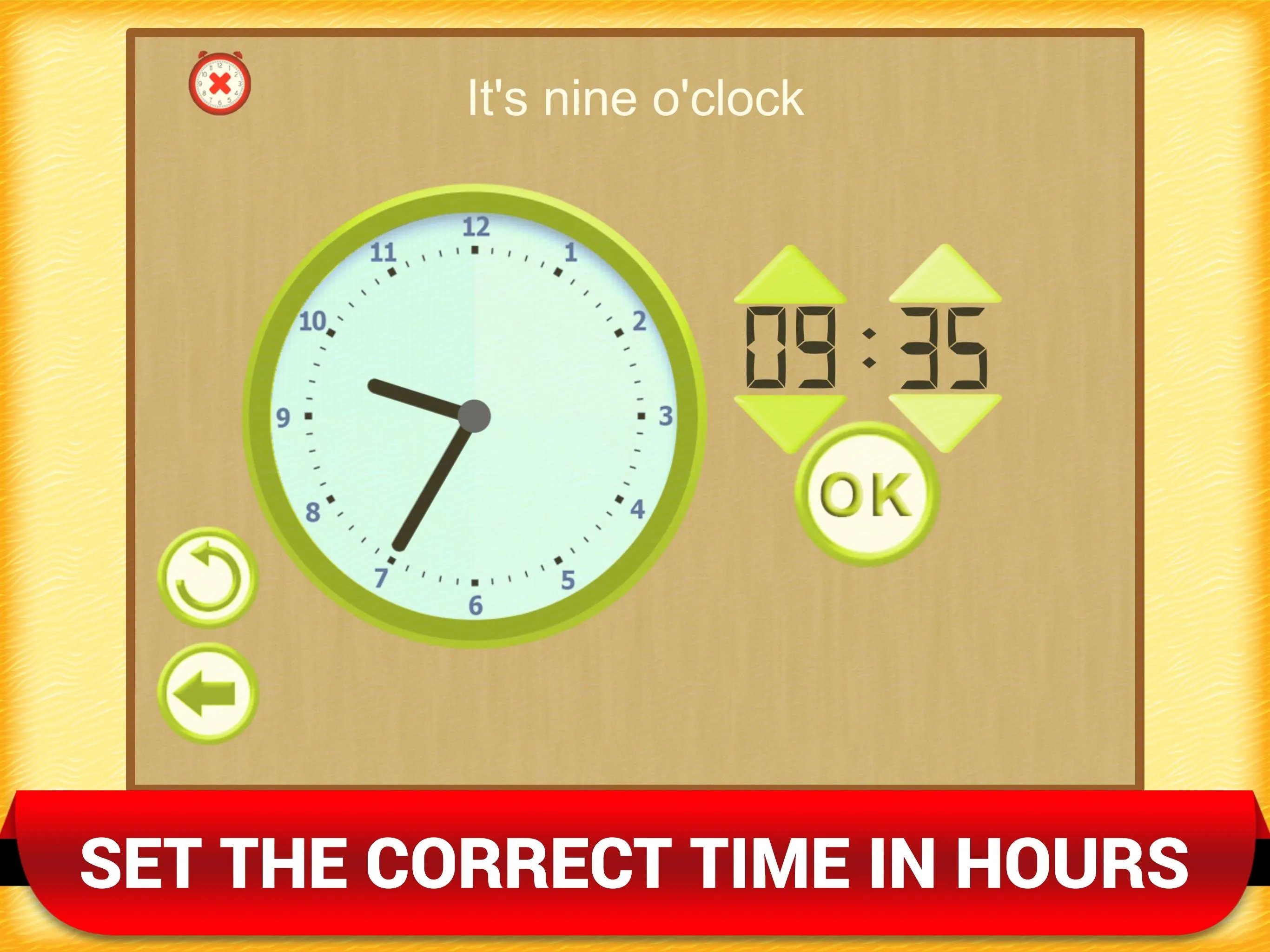 Learning Clock Math Time Game | Indus Appstore | Screenshot