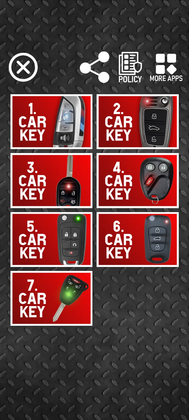 Car key simulator | Indus Appstore | Screenshot