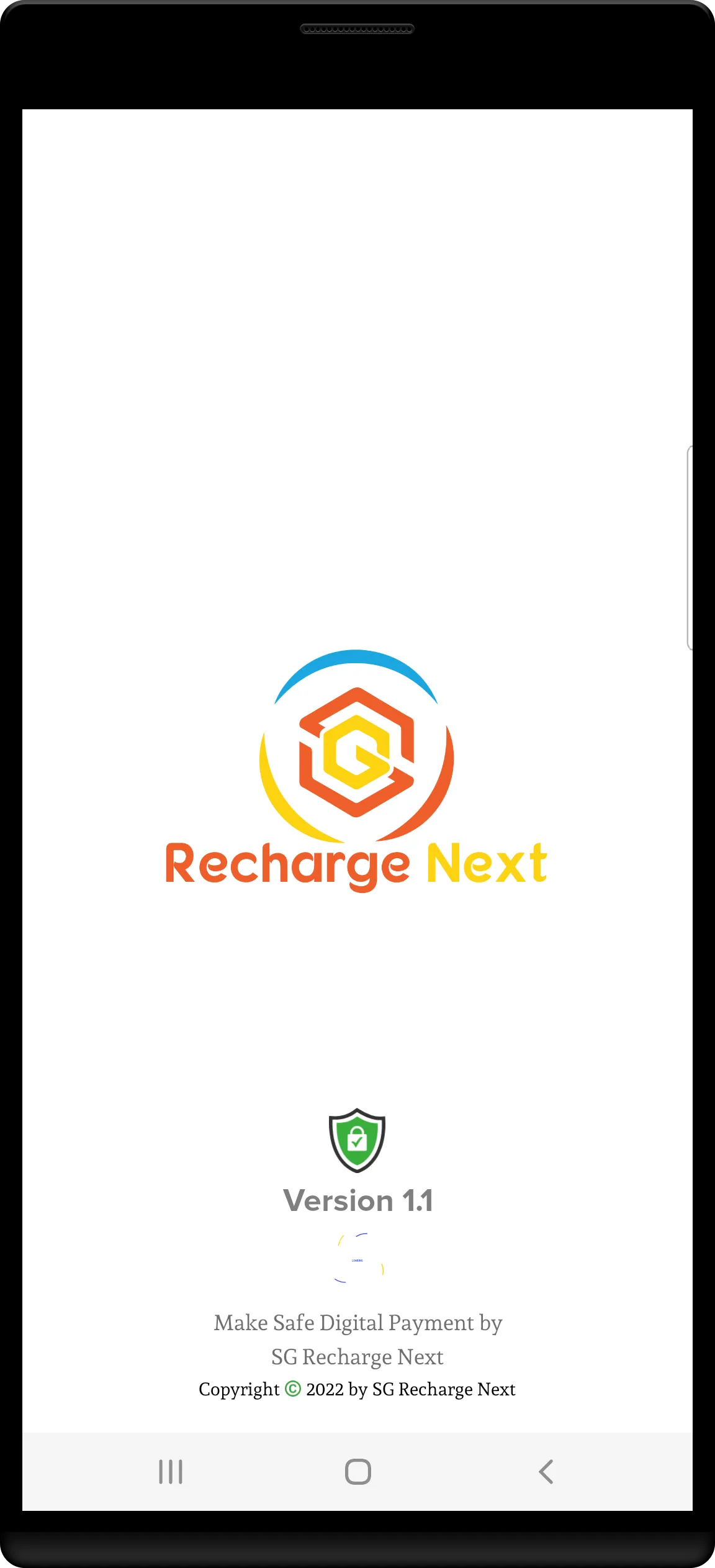 SG Recharge Next | Indus Appstore | Screenshot