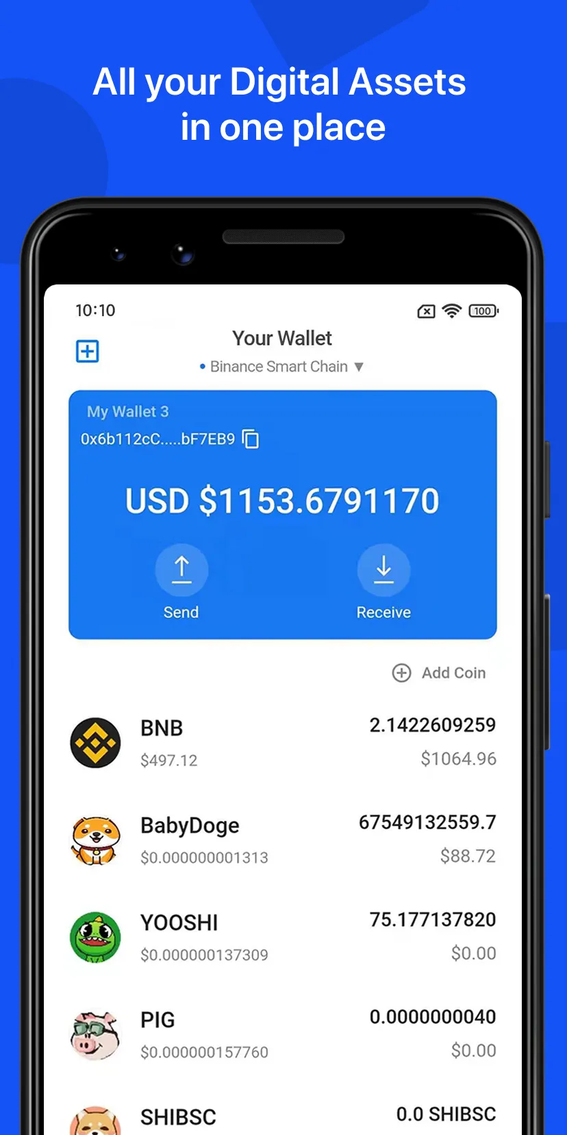 ShibaWallet - Meme Crypto &NFT | Indus Appstore | Screenshot