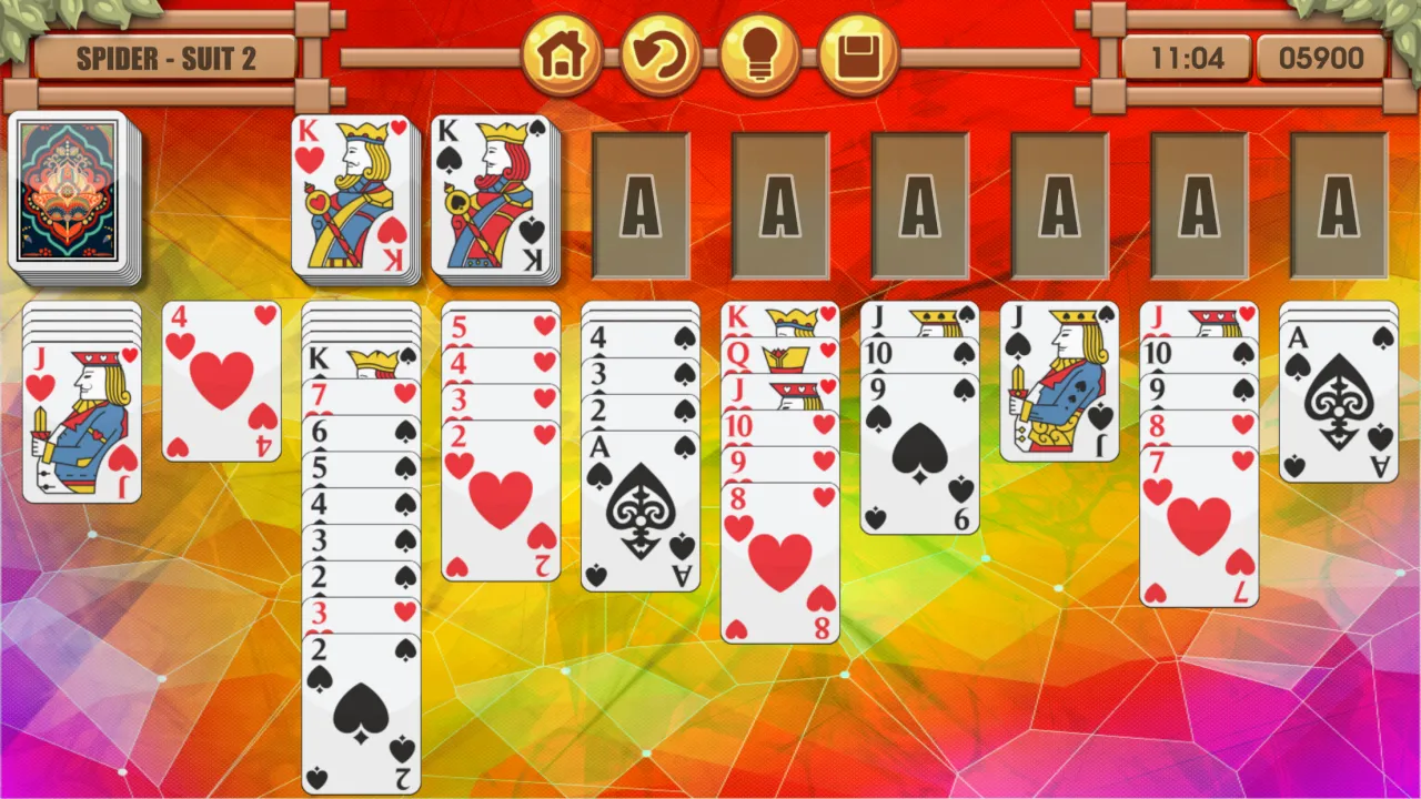 Spider Solitaire Hearts | Indus Appstore | Screenshot