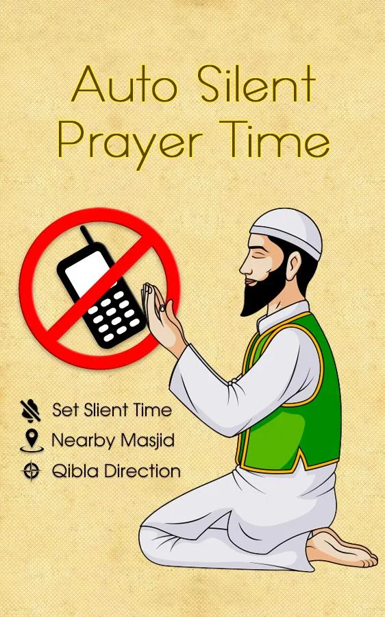 Auto Silent Mobile Prayer Time | Indus Appstore | Screenshot