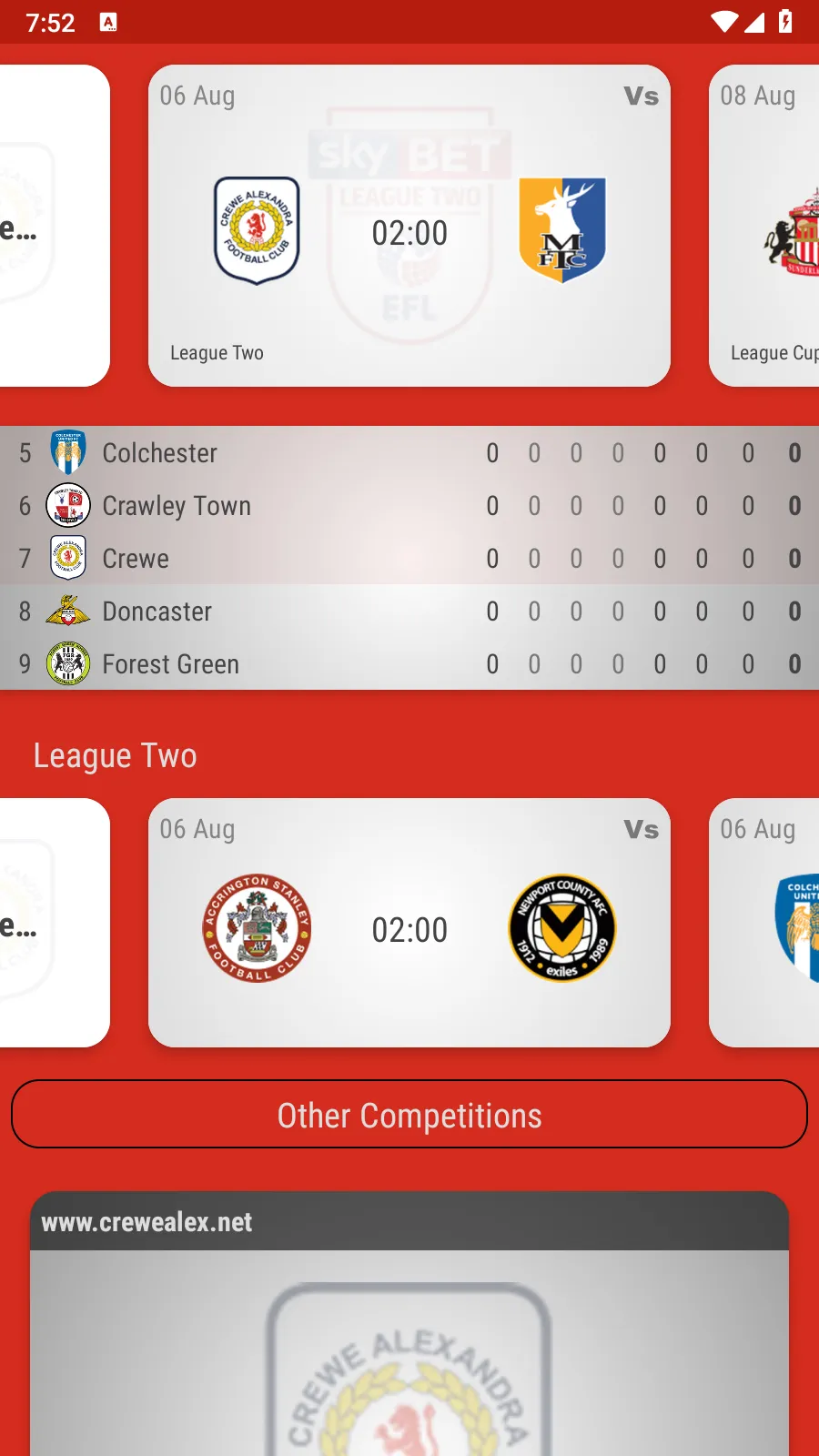 Crewe Alexandra Fan App | Indus Appstore | Screenshot