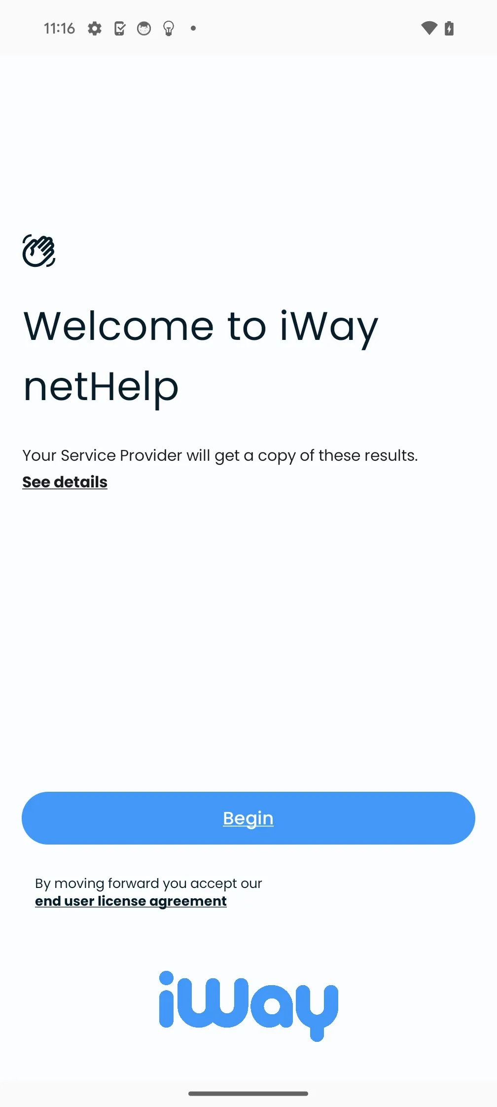 iWay netHelp | Indus Appstore | Screenshot