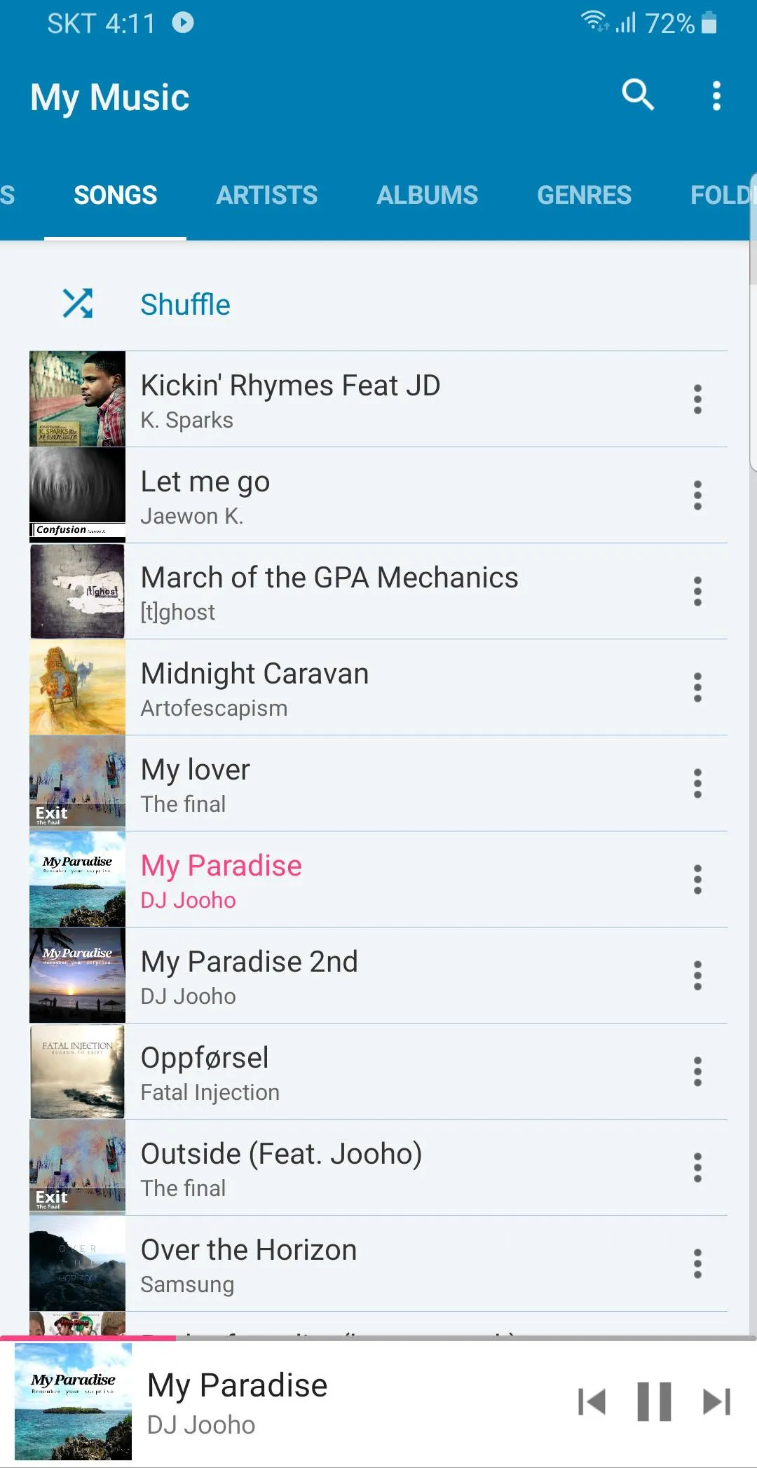 My Music | Indus Appstore | Screenshot