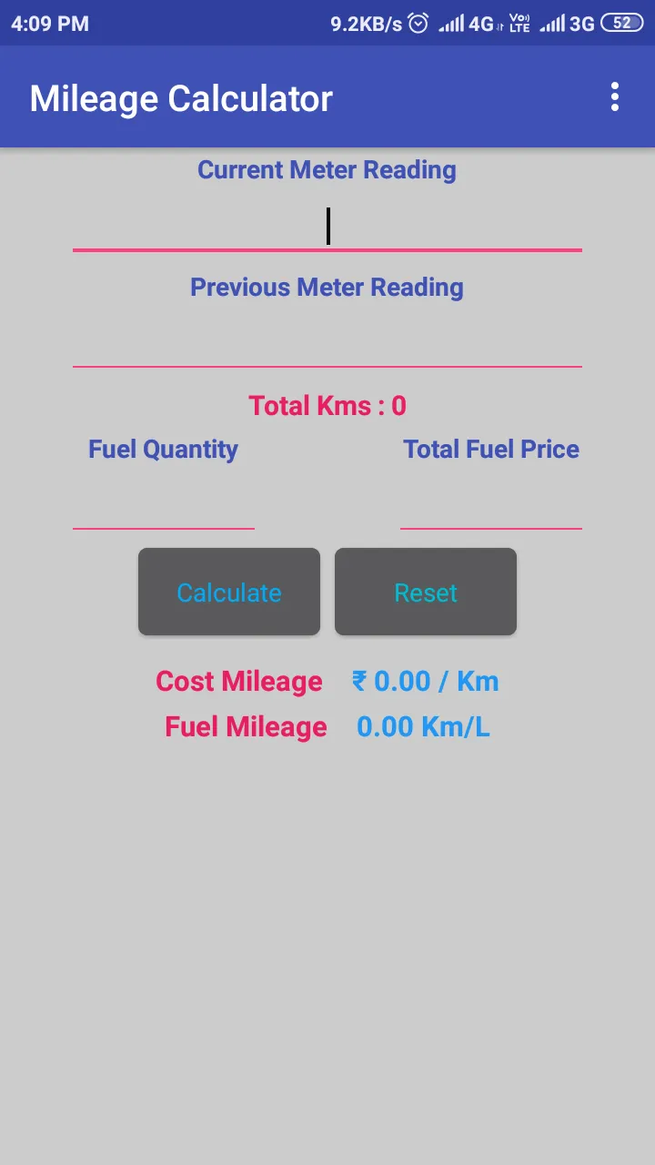 Mileage Calculator | Indus Appstore | Screenshot