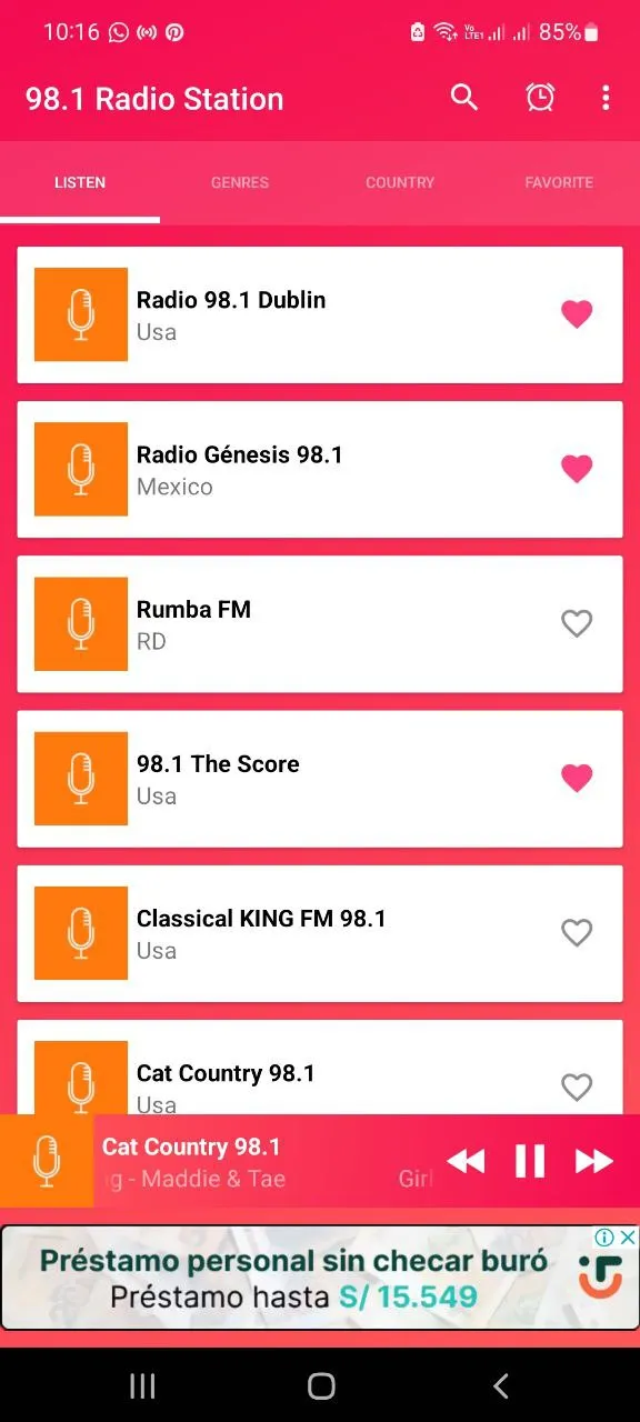 98.1 radio station app online | Indus Appstore | Screenshot