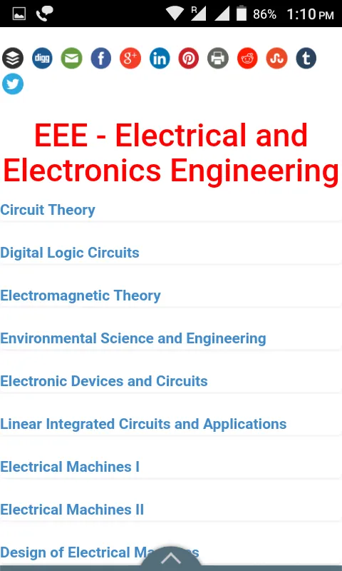 EEE Engineering study Notes | Indus Appstore | Screenshot