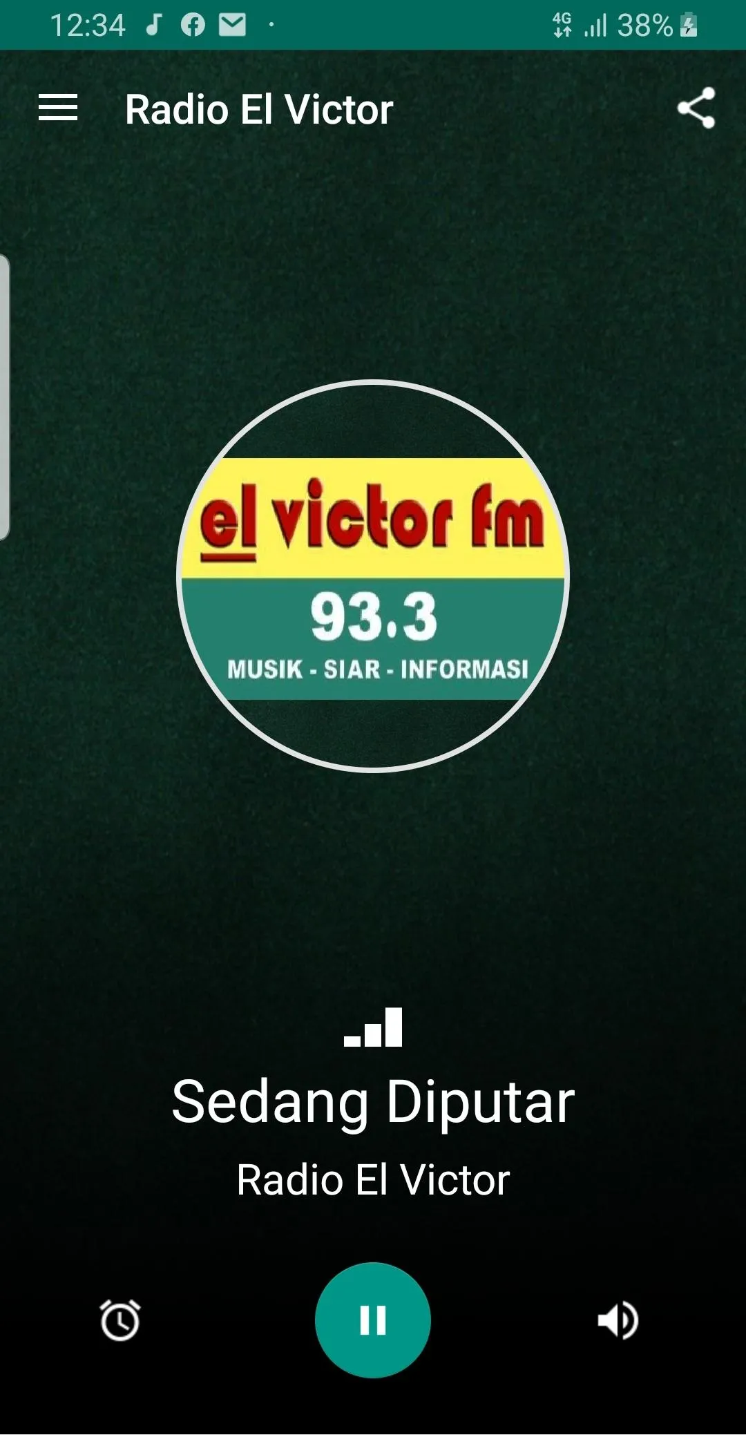 Radio 93.30 ElvictorFM Surabay | Indus Appstore | Screenshot