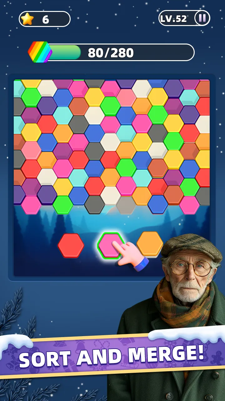 Hexa Master 3D - Color Sort | Indus Appstore | Screenshot