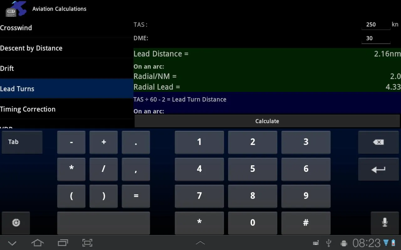 Aviation Calculations | Indus Appstore | Screenshot