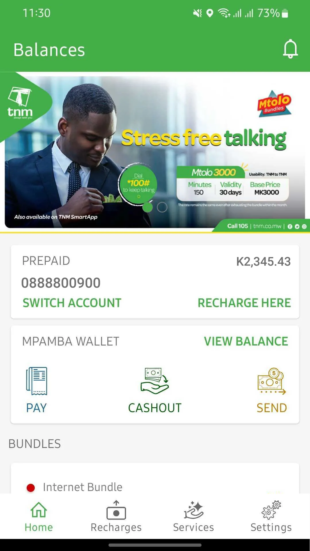 TNM Smart App | Indus Appstore | Screenshot