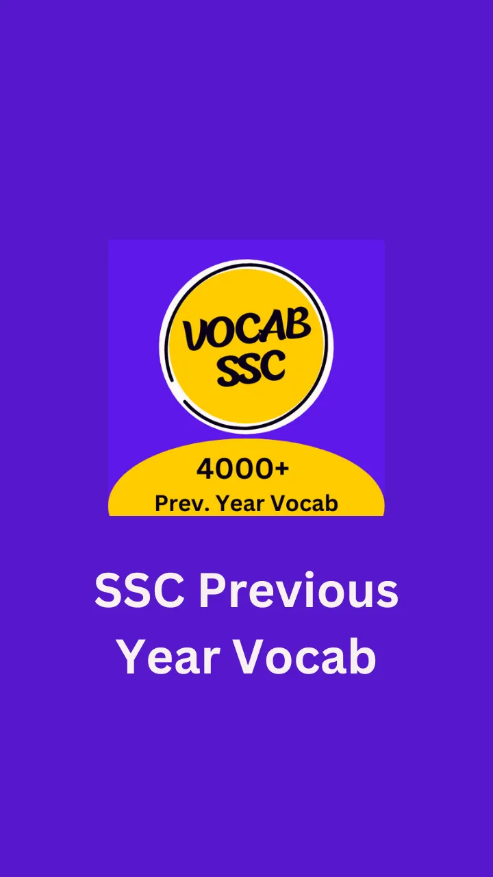 SSC Vocab | Indus Appstore | Screenshot