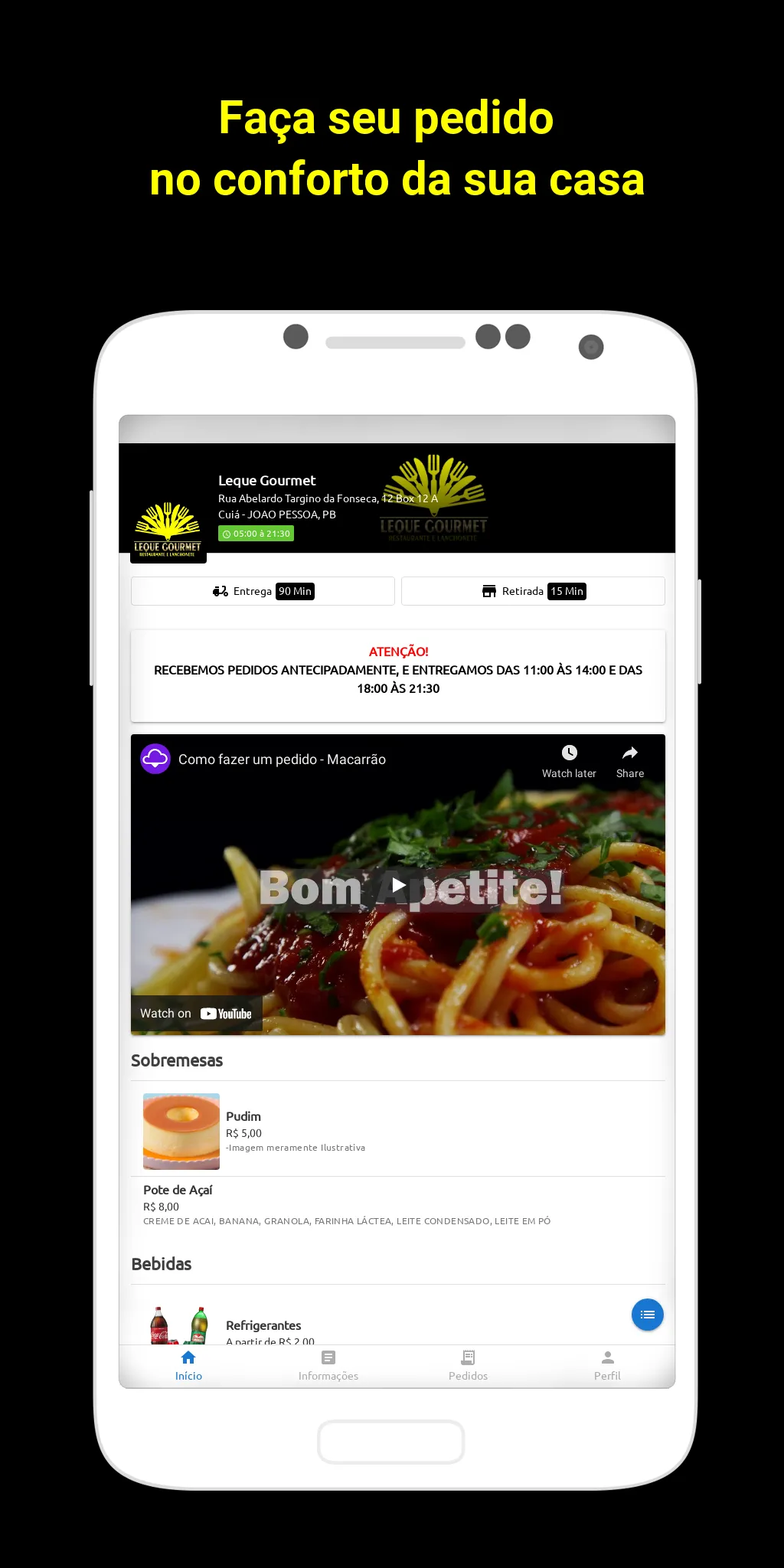 Leque Gourmet | Indus Appstore | Screenshot