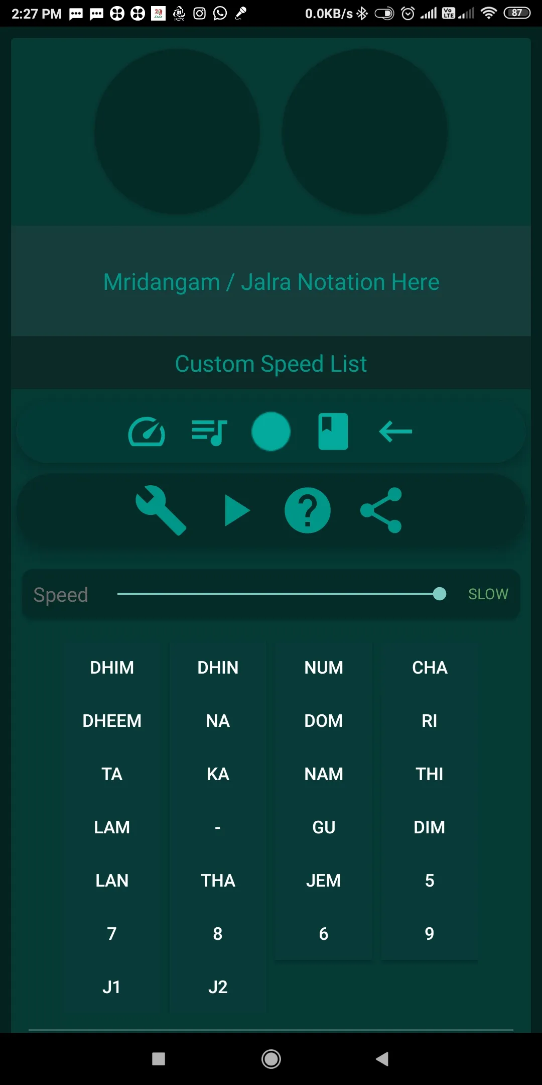 Aadi Mridangam Stroke Editor | Indus Appstore | Screenshot