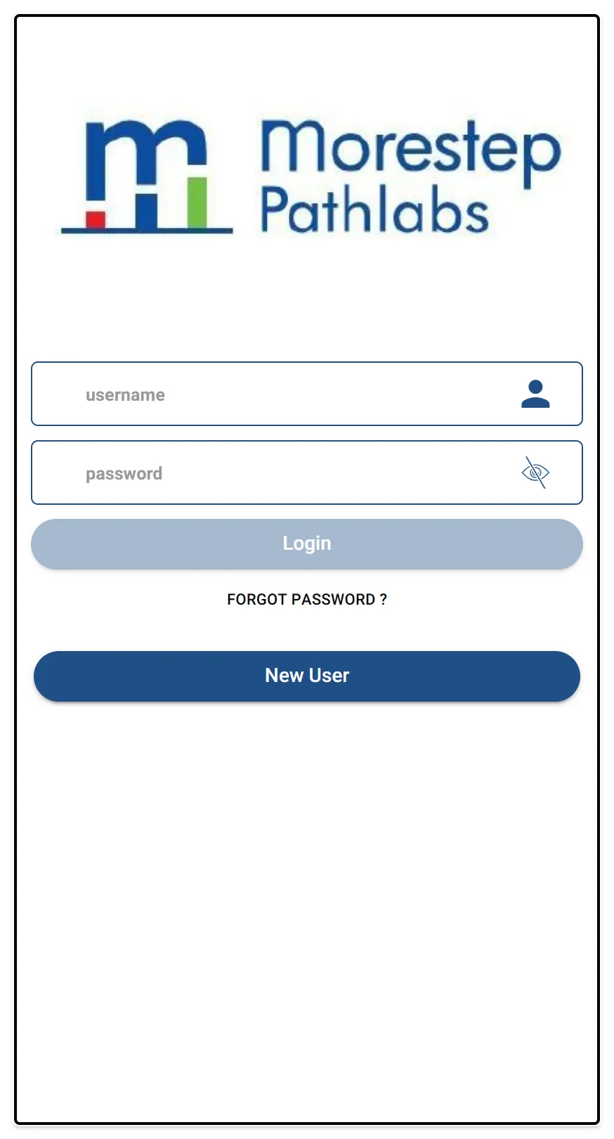 Morestep Pathlabs | Indus Appstore | Screenshot