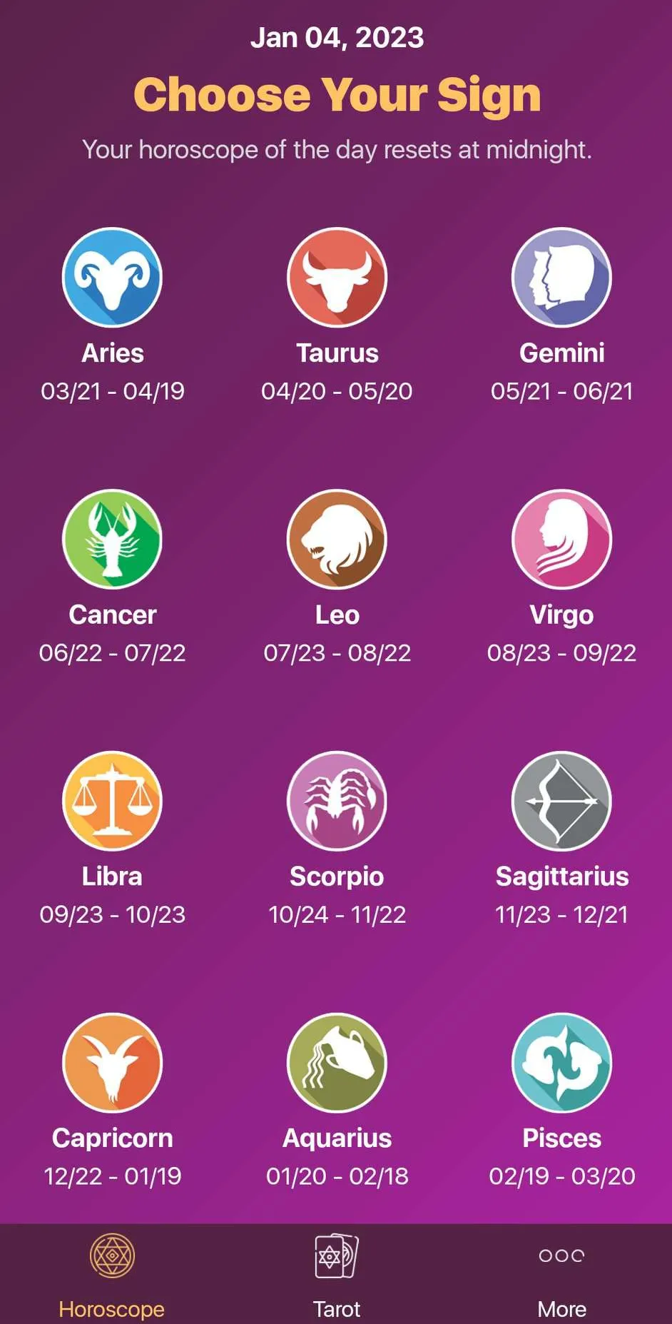 Daily Horoscope - Tarot Reader | Indus Appstore | Screenshot