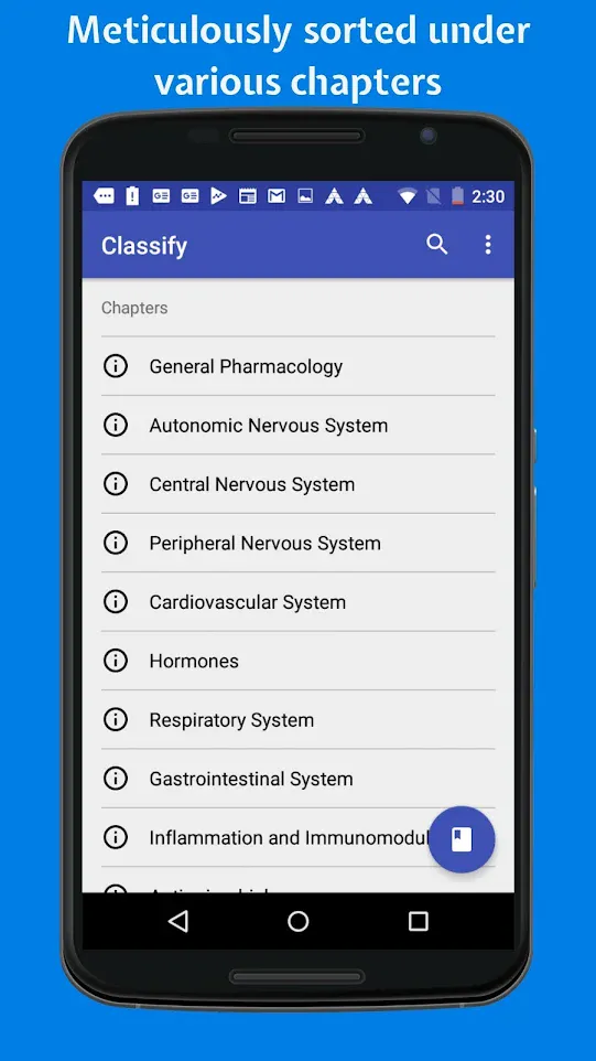 Classify Rx for pharmacology | Indus Appstore | Screenshot