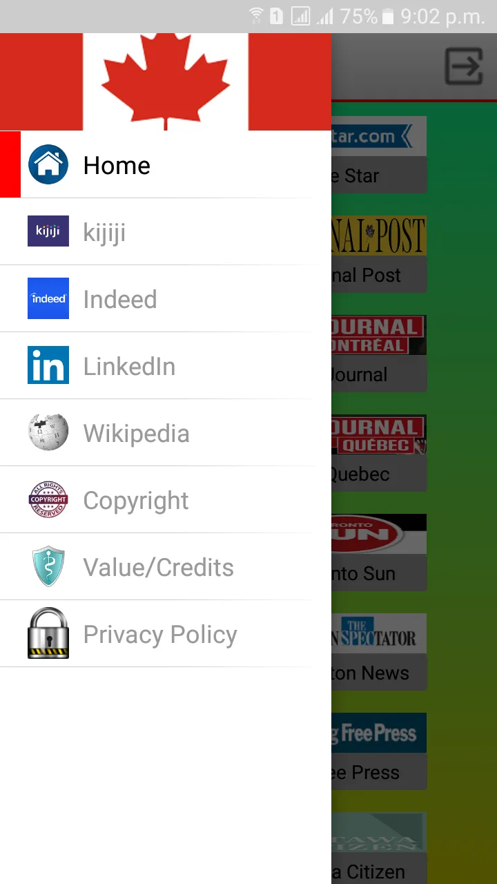 Canadian Newspapers | Indus Appstore | Screenshot