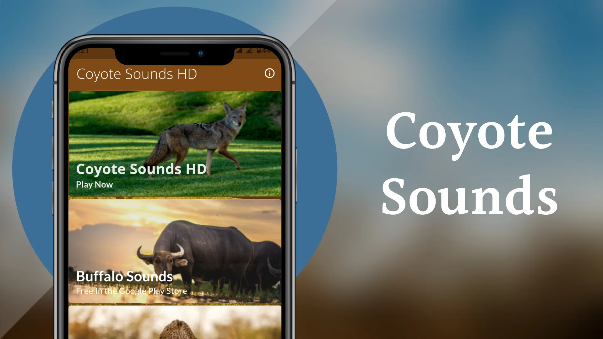 Coyote Sounds & Calls | Indus Appstore | Screenshot