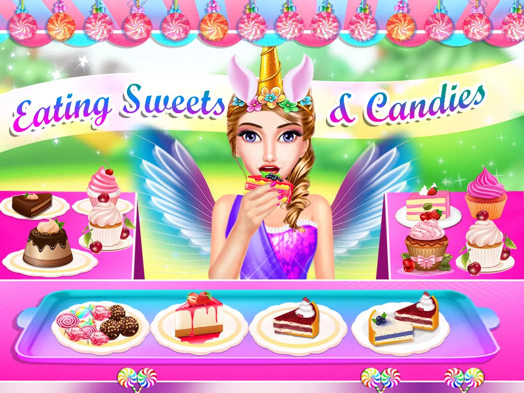 Unicorn Cotton Candy Maker | Indus Appstore | Screenshot