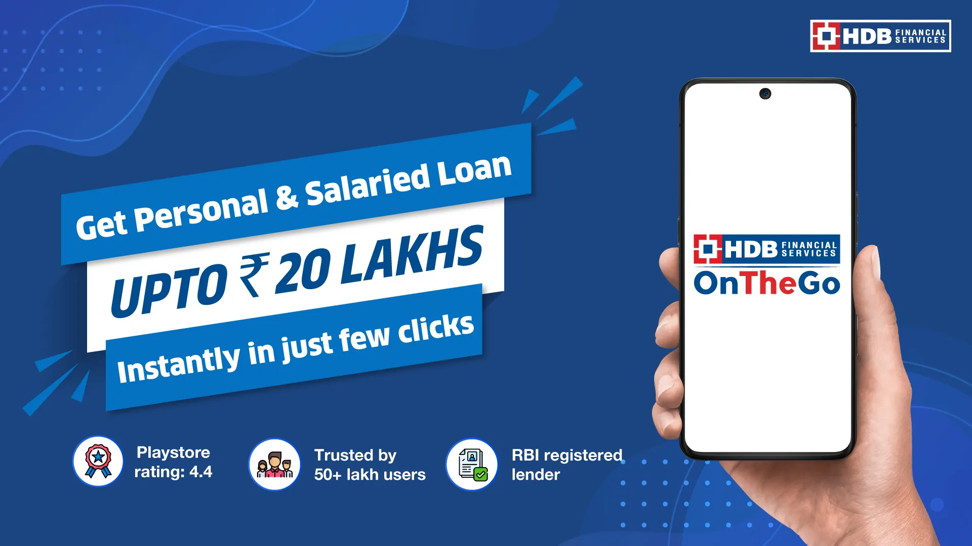 HDB OnTheGo: Instant Loan App | Indus Appstore | Screenshot