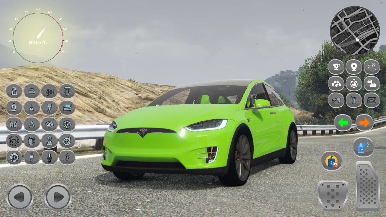 Racing Tesla Model X Simulator | Indus Appstore | Screenshot