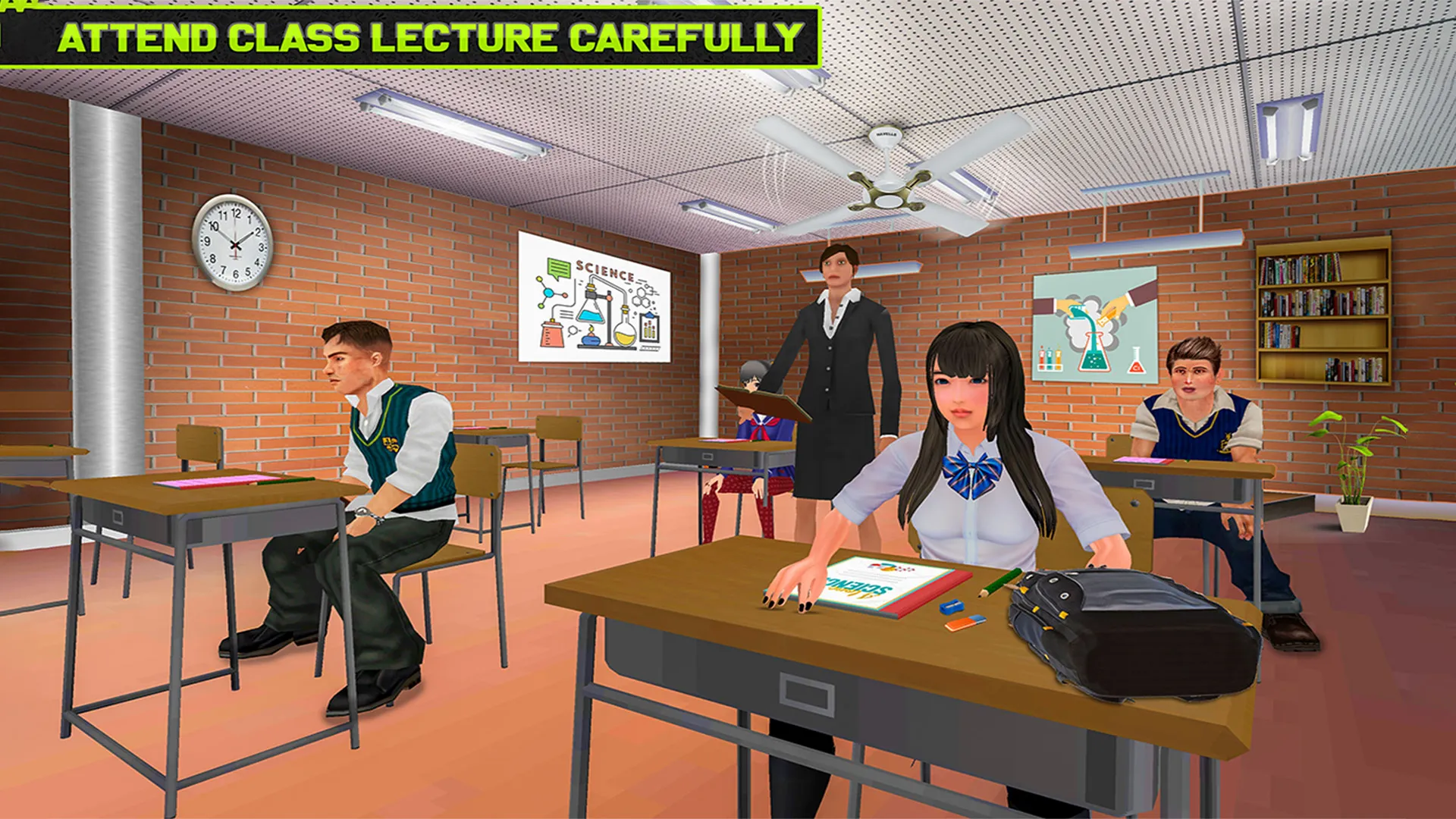 Virtual High School Life Sim | Indus Appstore | Screenshot