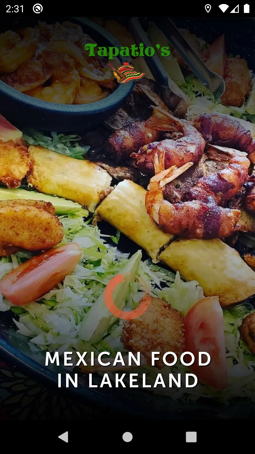 Tapatio's Mexican Restaurant | Indus Appstore | Screenshot