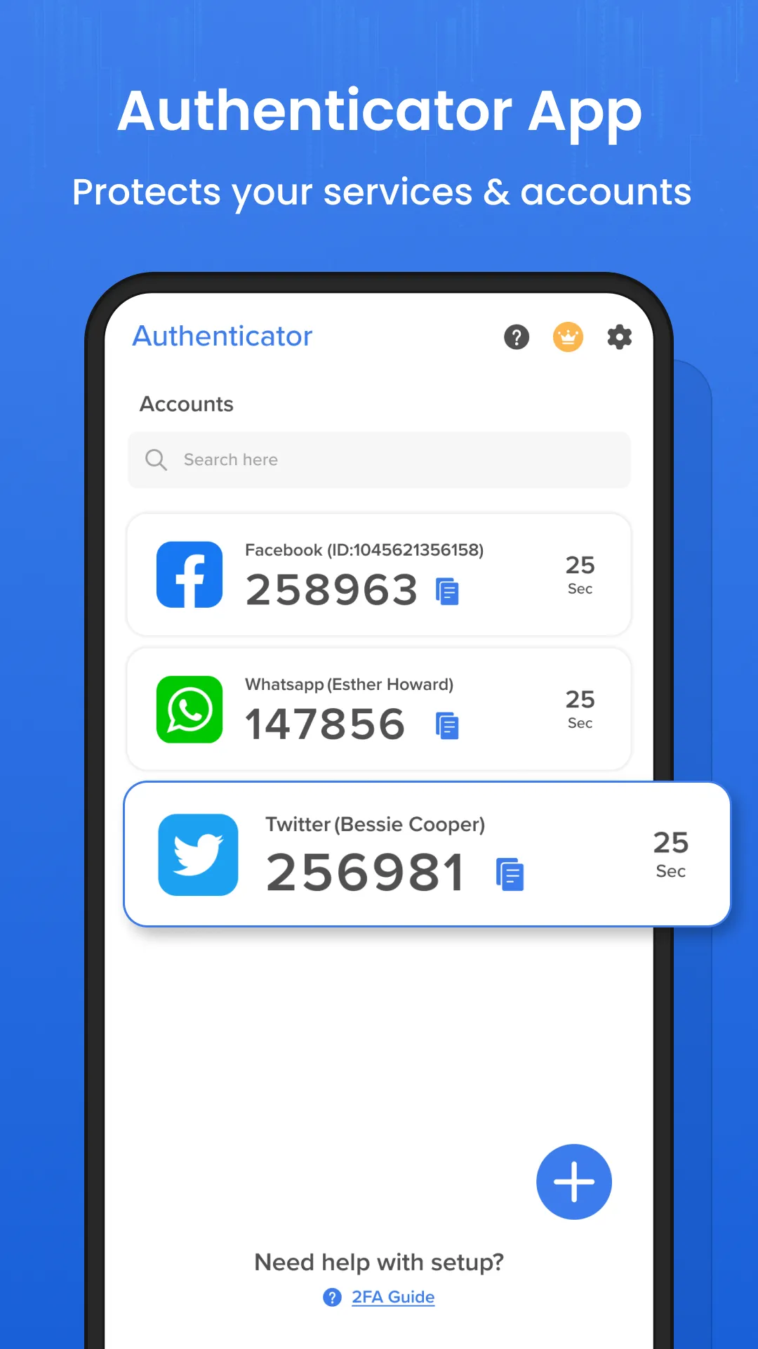 Authenticator App | Indus Appstore | Screenshot